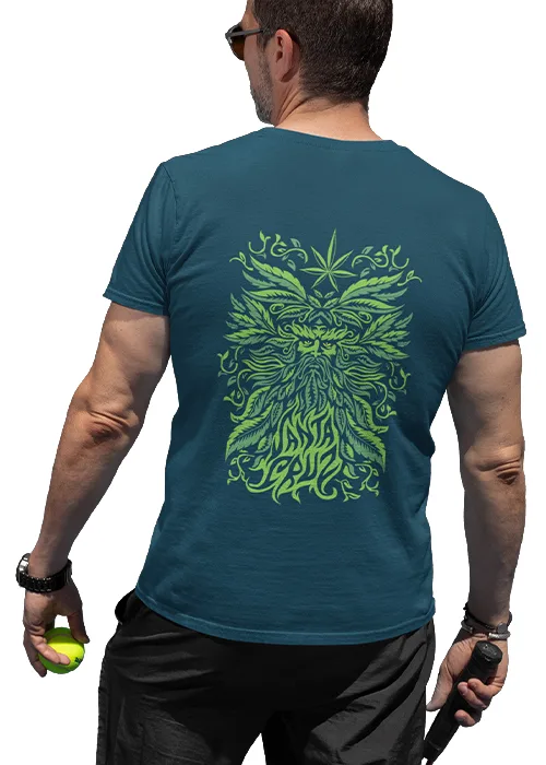 "SANTA CRUZ" Graphic printed MEN's ROUND NECK HALF SLEEVE T SHIRT - Image 2