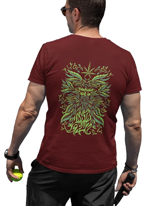 "SANTA CRUZ" Graphic printed MEN's ROUND NECK HALF SLEEVE T SHIRT - Image 4