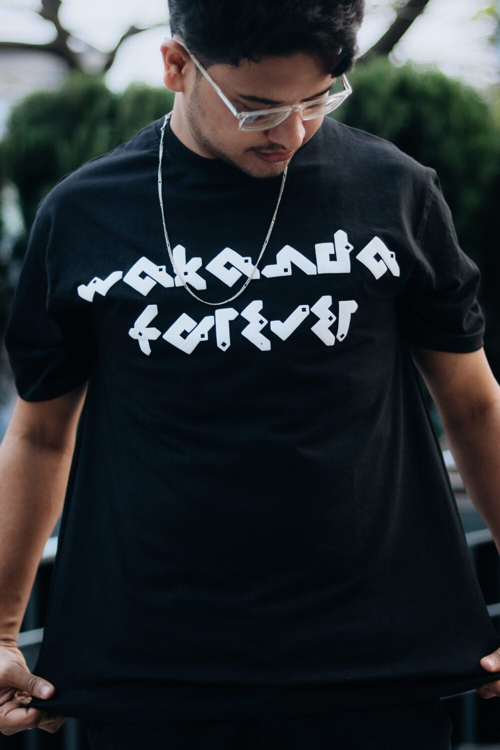 WAKANDA FOREVER OVERSIZED FIT HALF SLEEVE T-SHIRT - Image 4