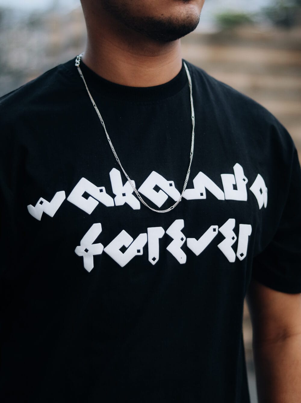 WAKANDA FOREVER OVERSIZED FIT HALF SLEEVE T-SHIRT - Image 5