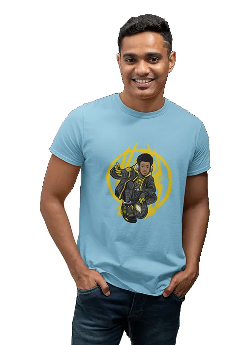 "SPIDER-MAN" Graphic printed MEN's ROUND NECK HALF SLEEVE T SHIRT - Image 6