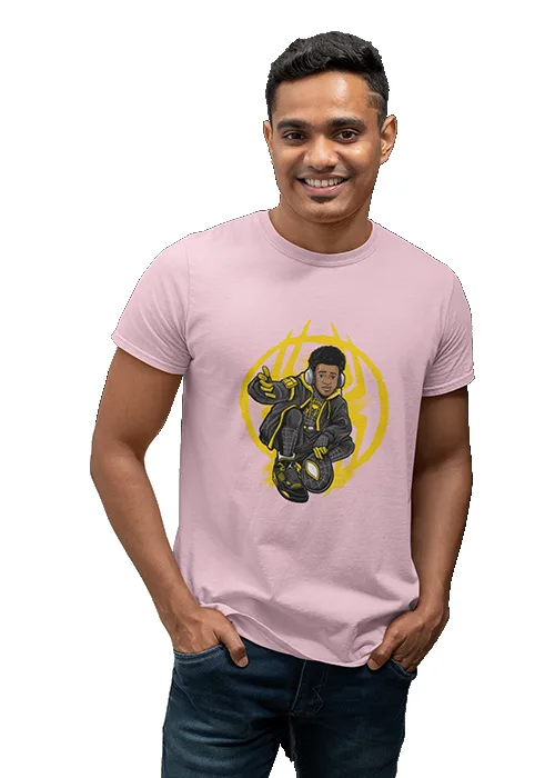 "SPIDER-MAN" Graphic printed MEN's ROUND NECK HALF SLEEVE T SHIRT - Image 7