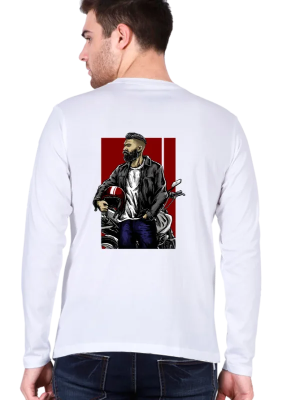 RIDER MEN's ROUND NECK FULL SLEEVE T-SHIRT - Image 2