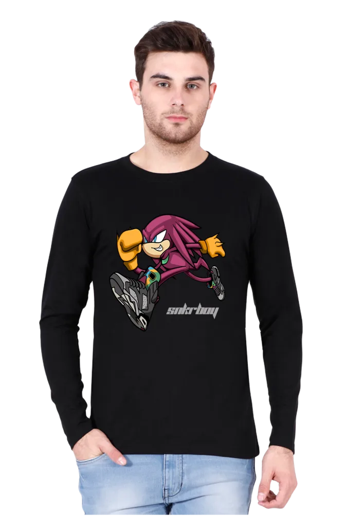 SNEAKER BOY MEN's ROUND NECK FULL SLEEVE T-SHIRT - Image 2