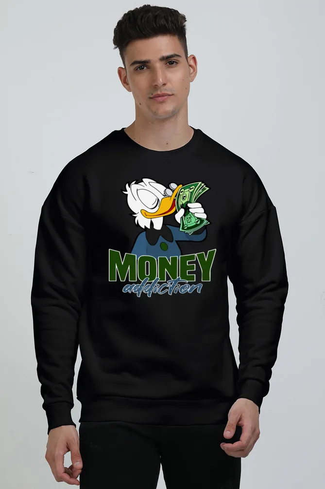 MONEY ADDICTION MEN's SWEATSHIRT - Image 2
