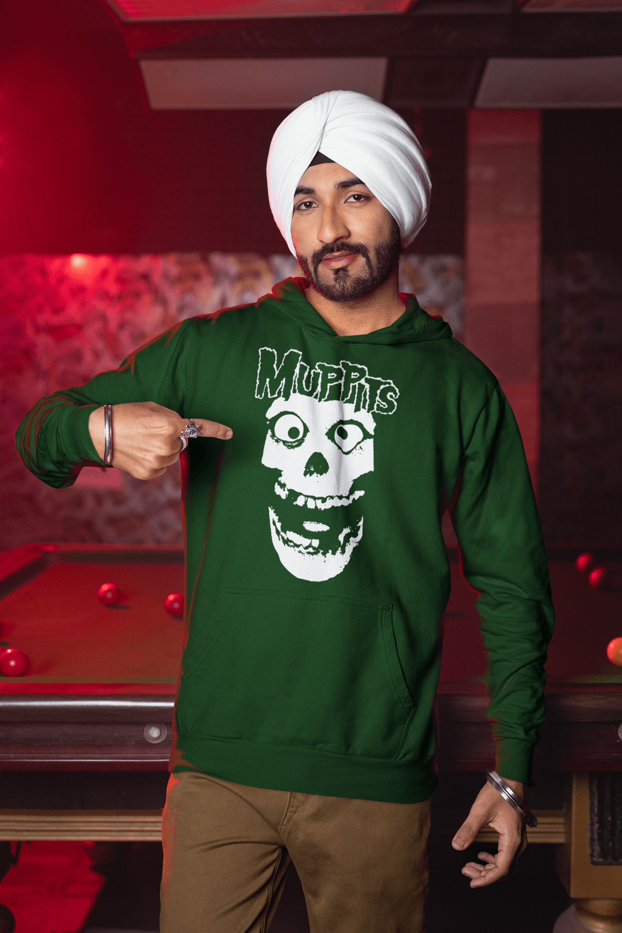 MUPPITS MEN's HOODIE