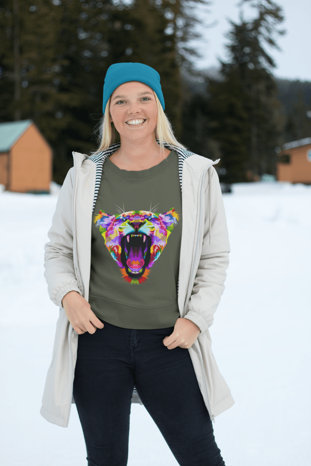 TIGER WOMEN's SWEATSHIRT - Image 2