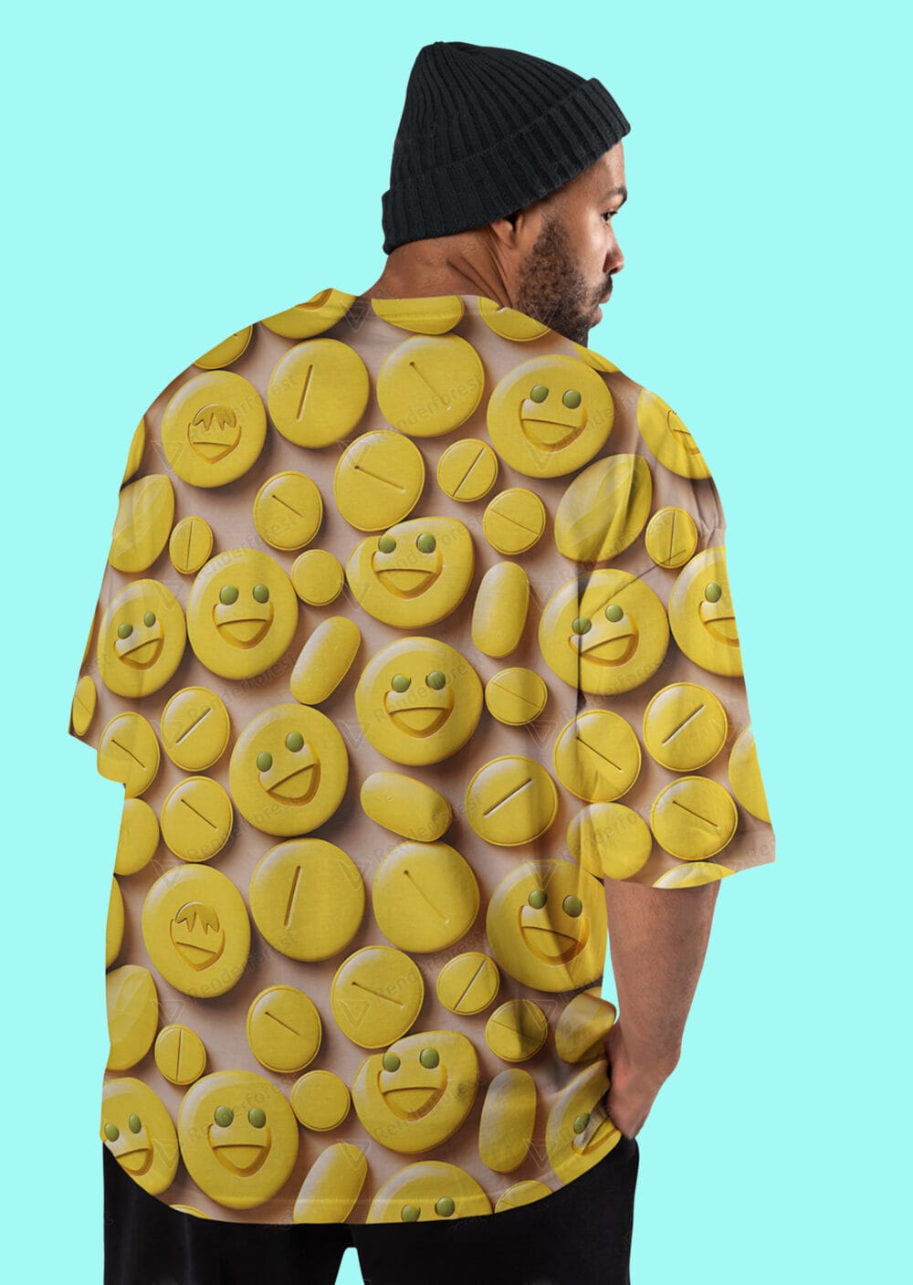 HAPPY PILLZ OVERSIZED FIT T-SHIRT - Image 5