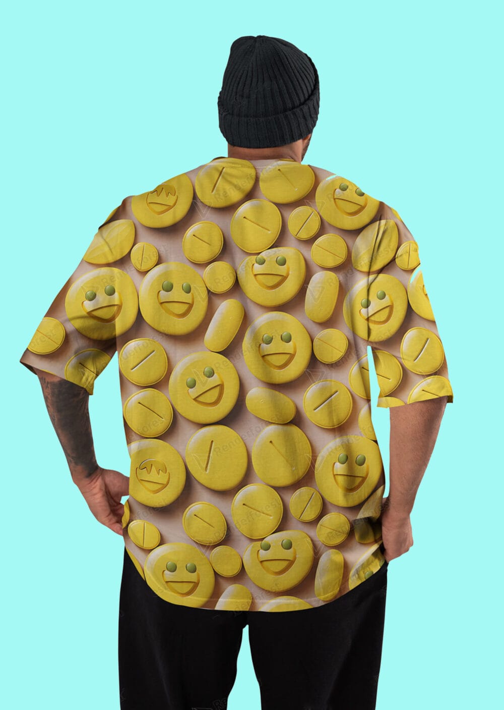 HAPPY PILLZ OVERSIZED FIT T-SHIRT - Image 6
