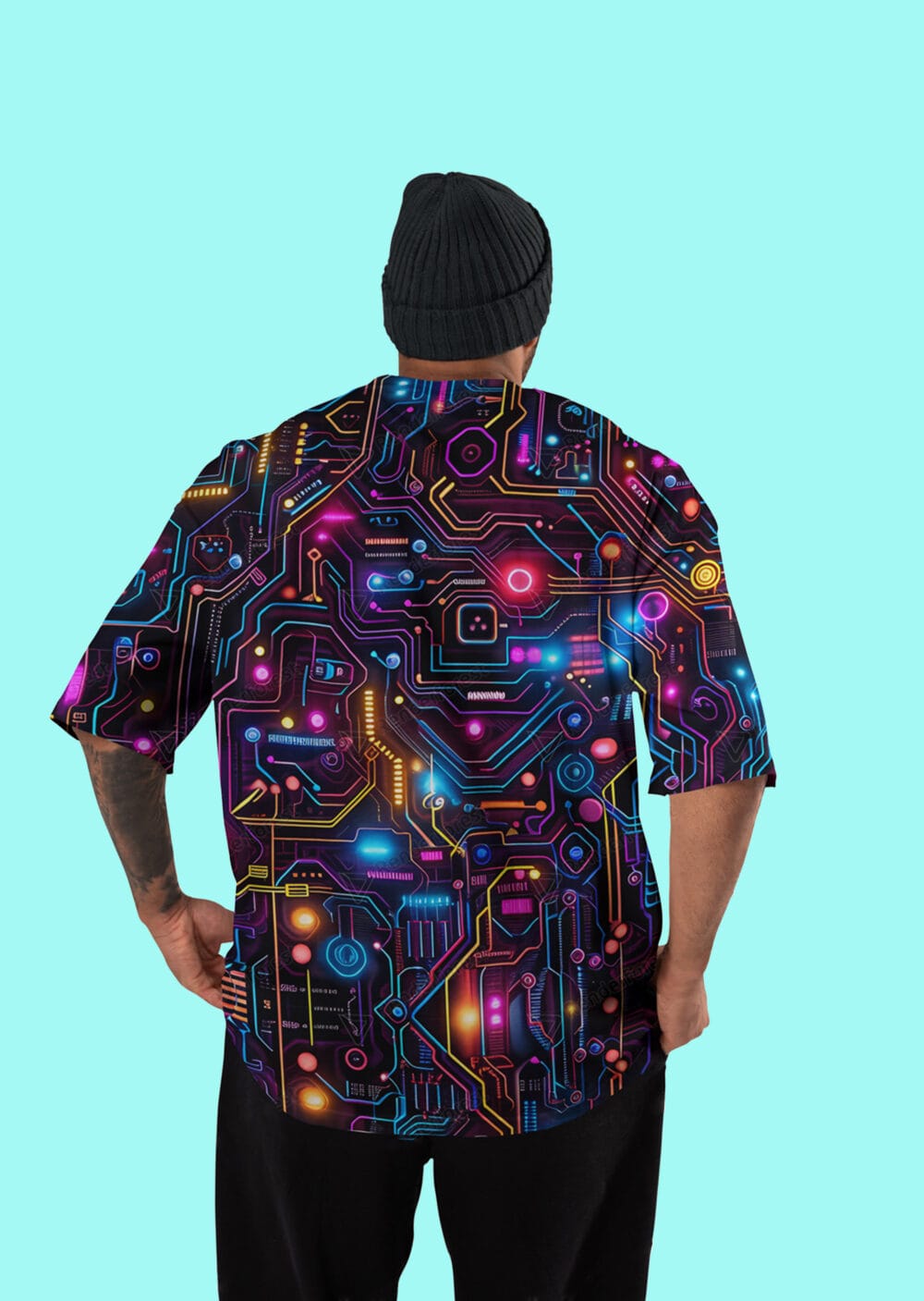 CYBORG OVERSIZED FIT T-SHIRT - Image 4