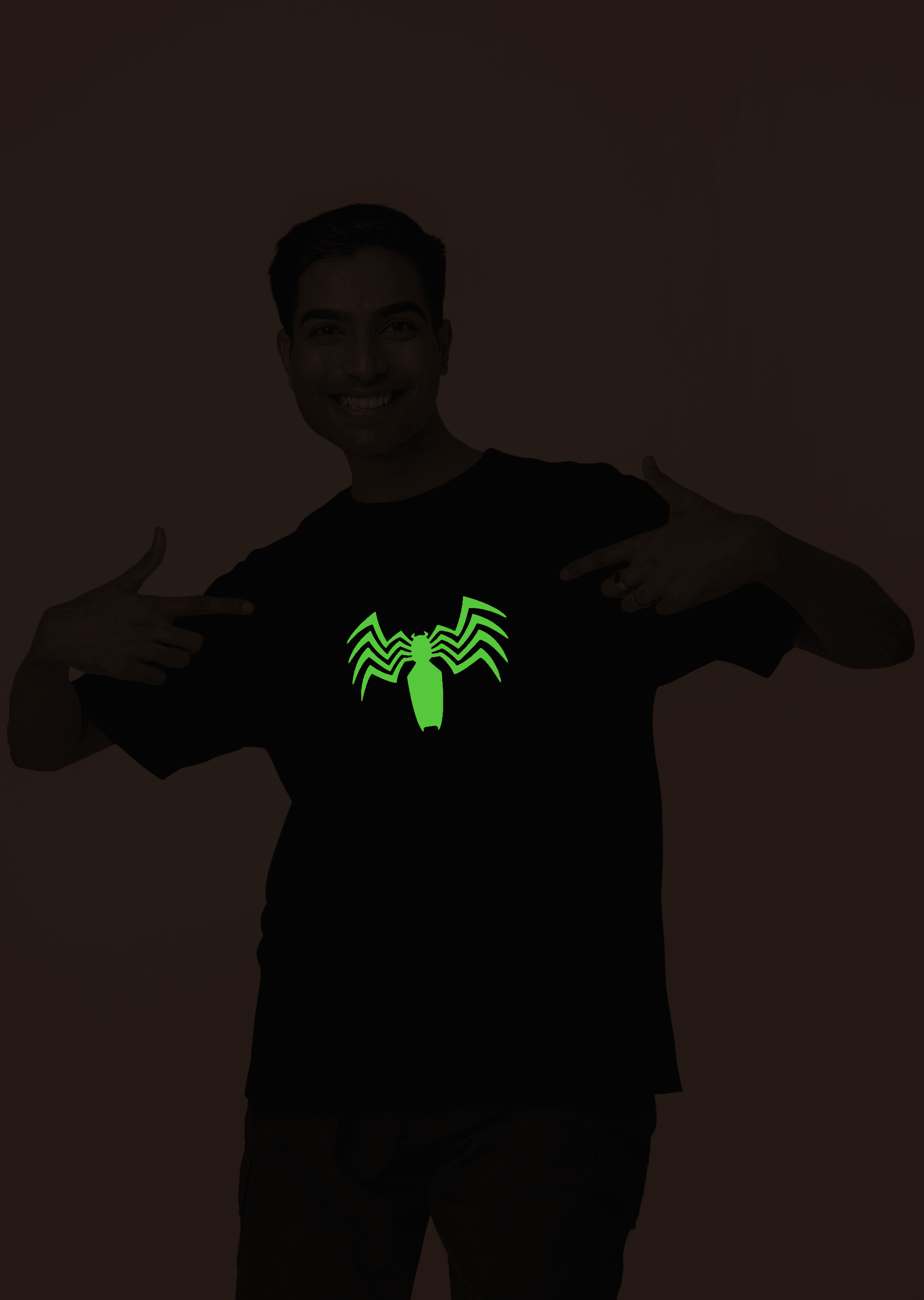 VENOM (GLOW IN THE DARK) OVERSIZED FIT T-SHIRT - Image 4
