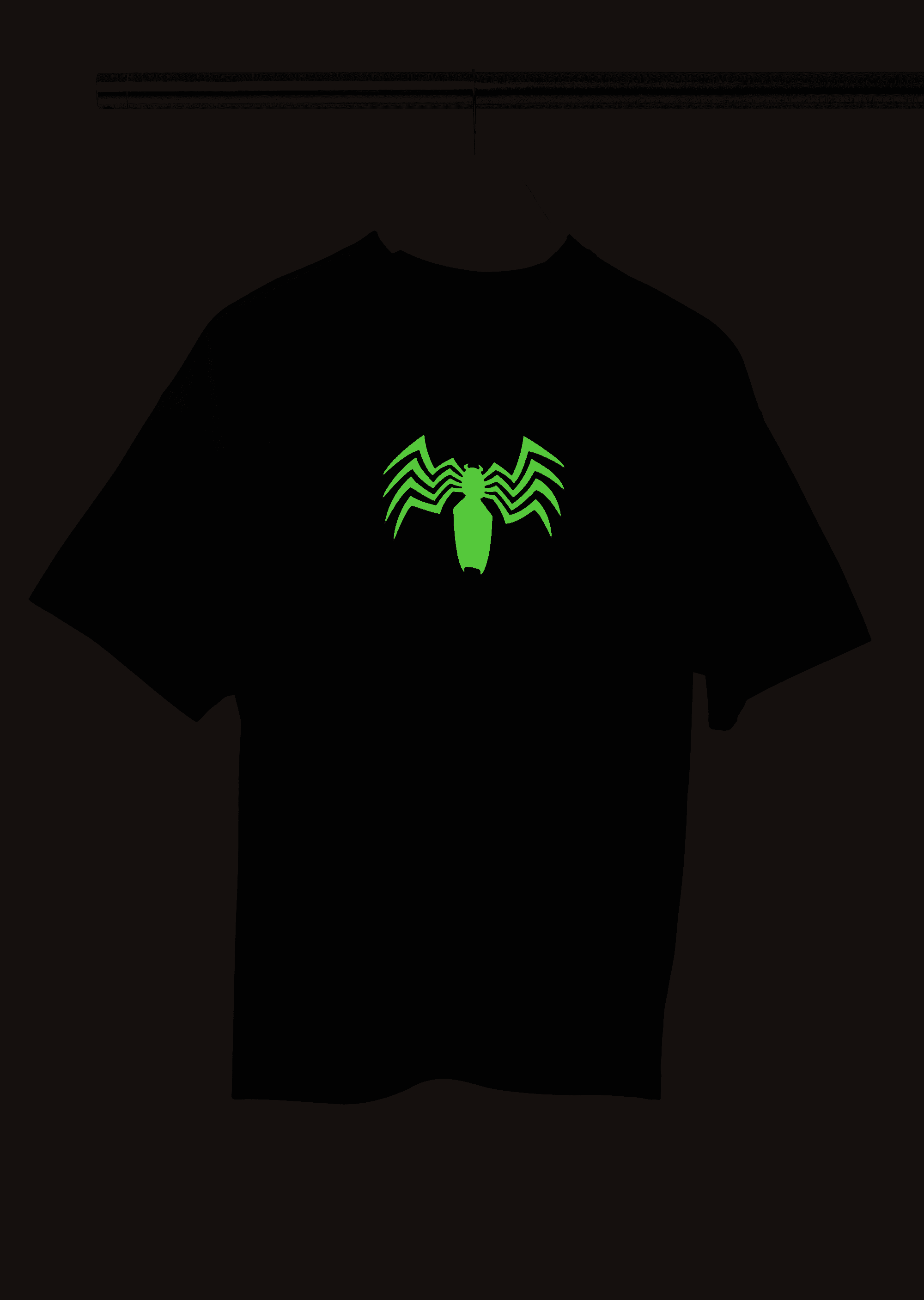 VENOM (GLOW IN THE DARK) OVERSIZED FIT T-SHIRT - Image 2